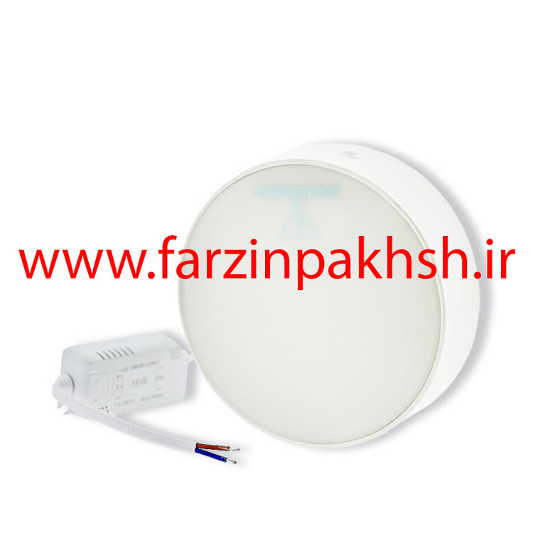 چراغ پنلی SMD روکار 16 وات دایره مدل مهتا نمانور