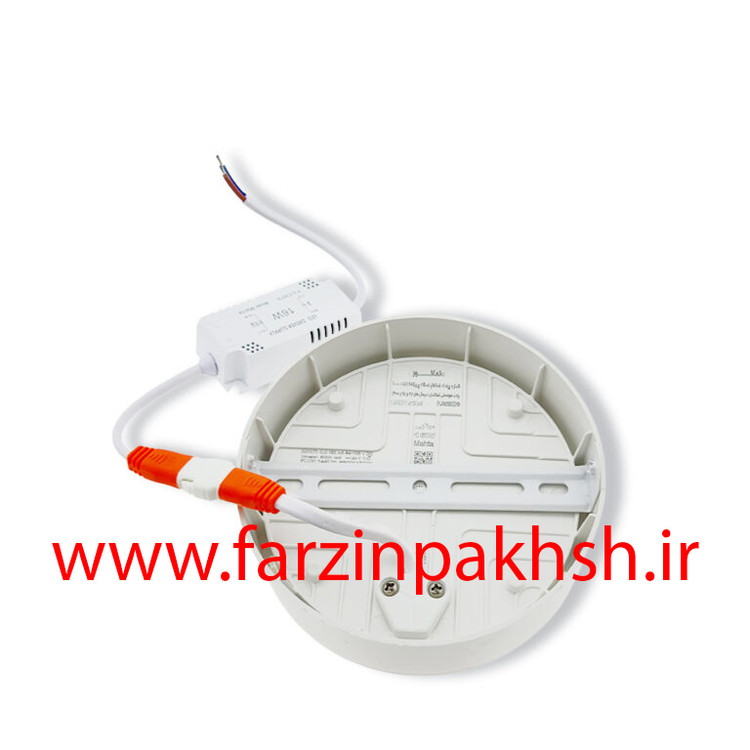 چراغ پنلی SMD روکار 16 وات دایره مدل مهتا نمانور