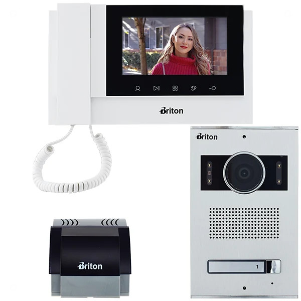 پک کامل آیفون تصویری برایتون مدل 7030 – 1 تا 8 واحدی