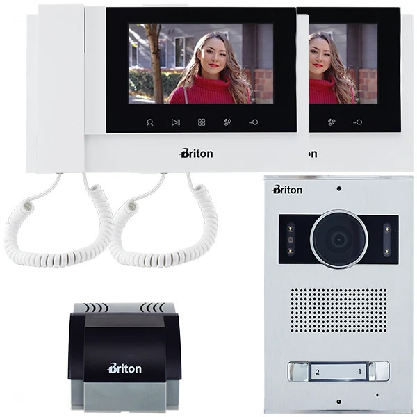 پک کامل آیفون تصویری برایتون مدل 7030 – 1 تا 8 واحدی