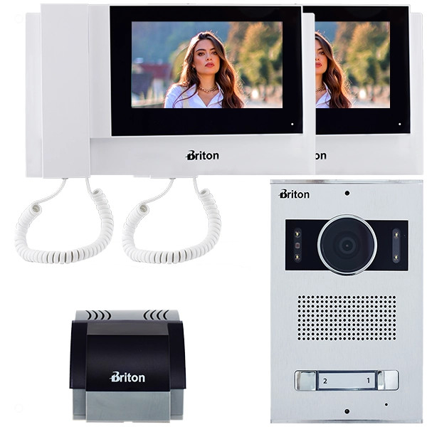 پک کامل آیفون تصویری برایتون مدل 7040 – 1 تا 10 واحدی