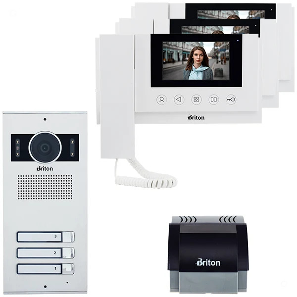 آیفون تصویری برایتون مدل 4310 – 1 تا 8 واحدی