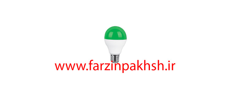 لامپ LED حبابی 9 وات رنگی پارس شعاع توس پایه E27