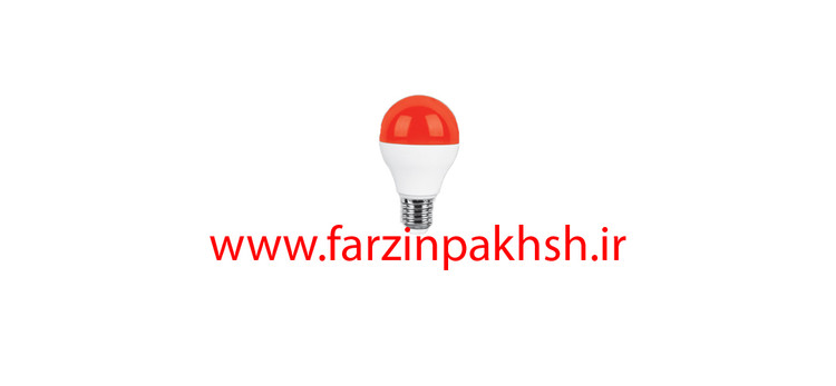 لامپ LED حبابی 9 وات رنگی پارس شعاع توس پایه E27