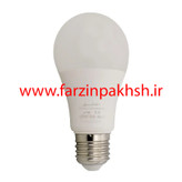 لامپ LED حبابی 9 وات نمانور پایه E27