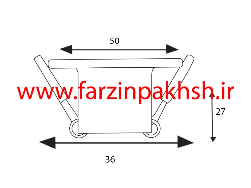 چراغ چشمی توکار 3 وات مربعی پرتو نور توس