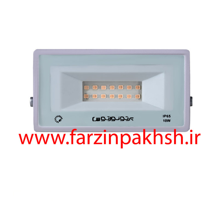 پروژکتور رنگی 10 وات پرتو نور توس مدل هامون