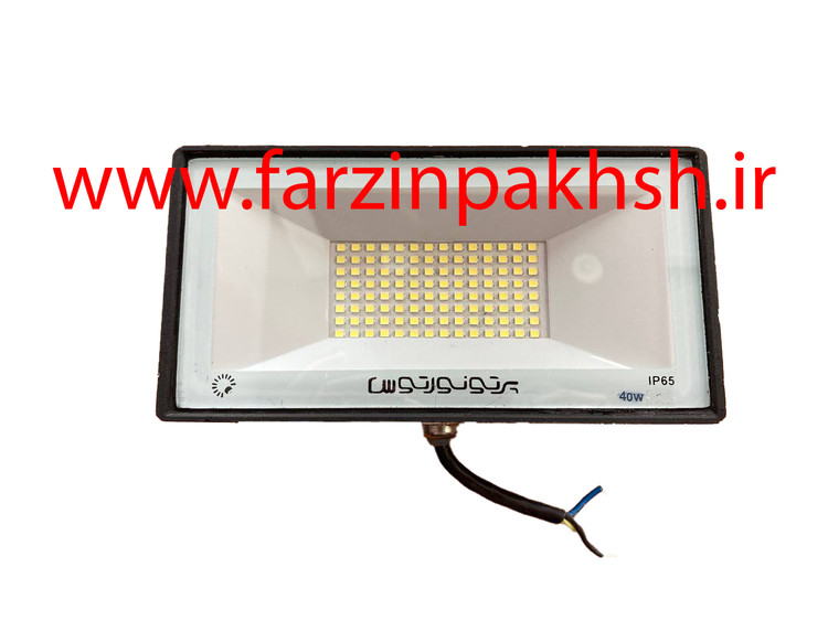 پروژکتور رنگی 40 وات پرتو نور توس مدل هامون