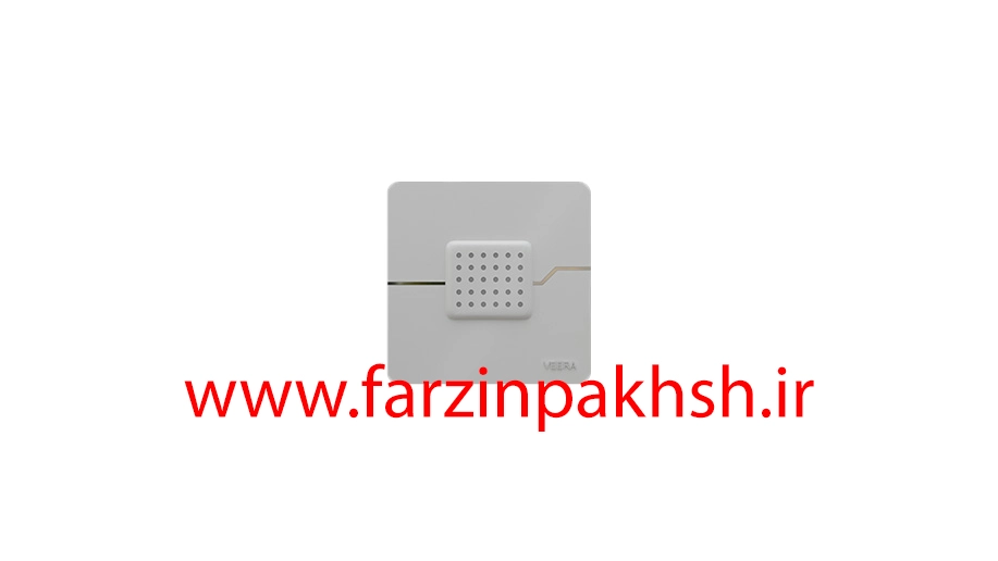 کلید و پریز توکار ویرا مدل T2 سفید