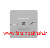 کلید و پریز توکار ویرا مدل T2 سفید