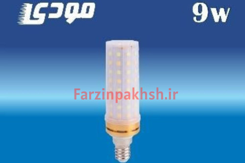 لامپ لوستری 9 وات مودی پایه E14 مدل 1409-GOLD