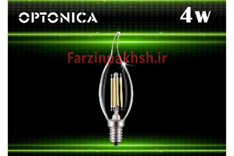 لامپ ادیسونی(فیلامنتی) 4 وات اپتونیکا مدل 1404-TURN UP