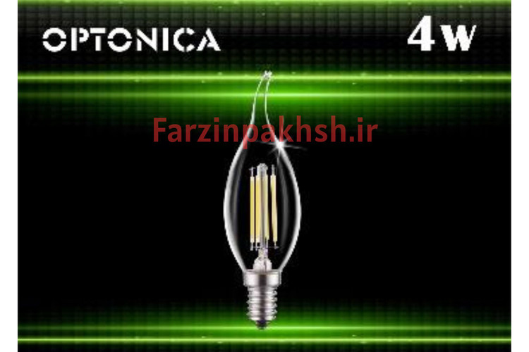 لامپ ادیسونی(فیلامنتی) 4 وات اپتونیکا مدل 1404-TURN UP