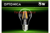 لامپ ادیسونی(فیلامنتی) 8 وات اپتونیکا مدل A60-1408