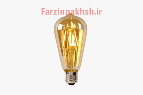 لامپ ادیسونی(فیلامنتی) 6 وات اپتونیکا مدل AMBER-T64-1406