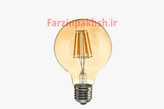 لامپ ادیسونی(فیلامنتی) 8 وات اپتونیکا مدل G95-1408