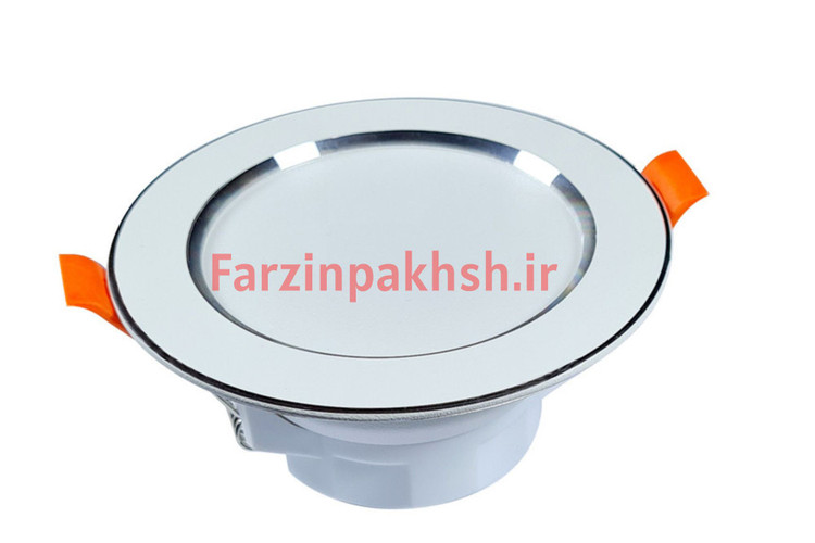 چراغ پنلی SMD توکار گرد دور نقره ای 20 وات مودی مدل 4820R