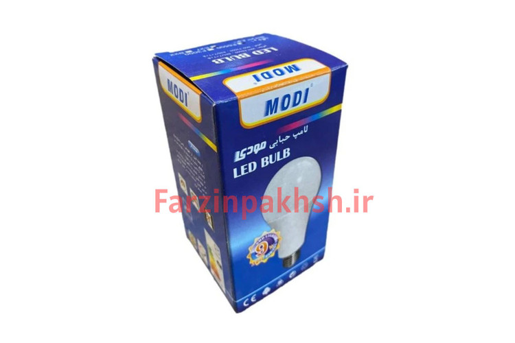 لامپ حبابی 9 وات مودی پایه E27 مدل 1209