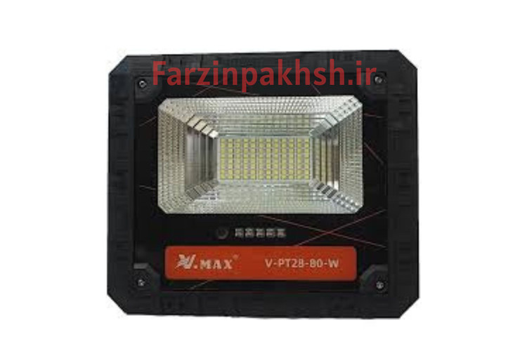 پروژکتور خورشیدی 80 وات ویمکس مدل V-PT28-80-W (IR-7780)
