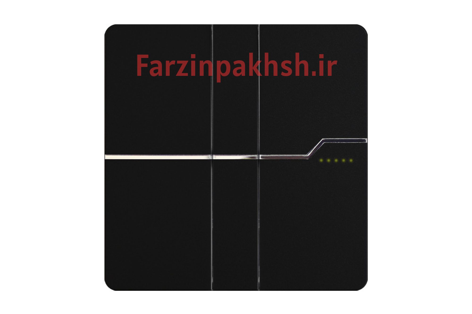 کلید و پریز توکار ویرا مدل T2 مشکی
