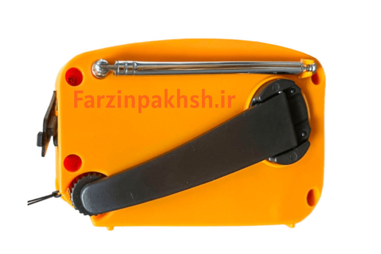 رادیو و پاور بانک خورشیدی چراغ دار ویمکس مدل V-FM898-01