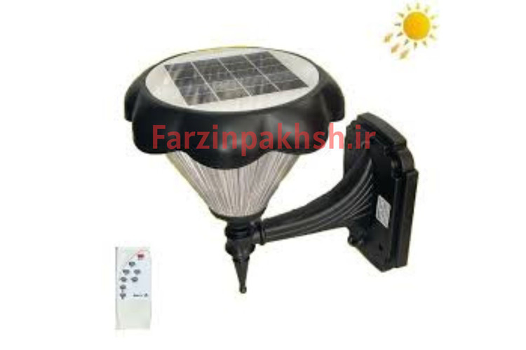 چراغ دیواری خورشیدی 5 وات مودی مدل IR-MD7105-C