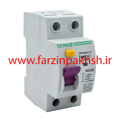 کلید محافظ جان 63 آمپر دو پل مگنتیک دنا الکتریک