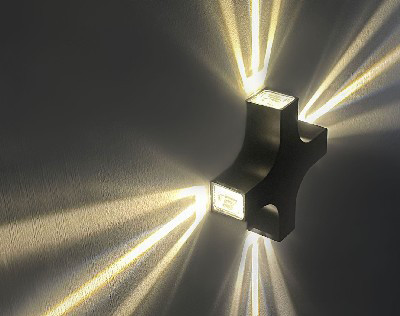 چراغ دکوراتیو 4 وات چهار جهته مودی مدل IR-MD6404-N