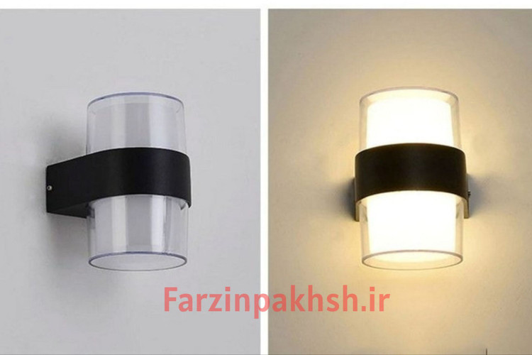 چراغ دکوراتیو فانتزی استوانه ای 7 وات مودی مدل IR-MD6407-G