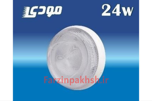 چراغ پنلی شفاف SMD ضد آب 3 بعدی روکار 24 وات گرد مودی مدل IR-MD4524-OVAL