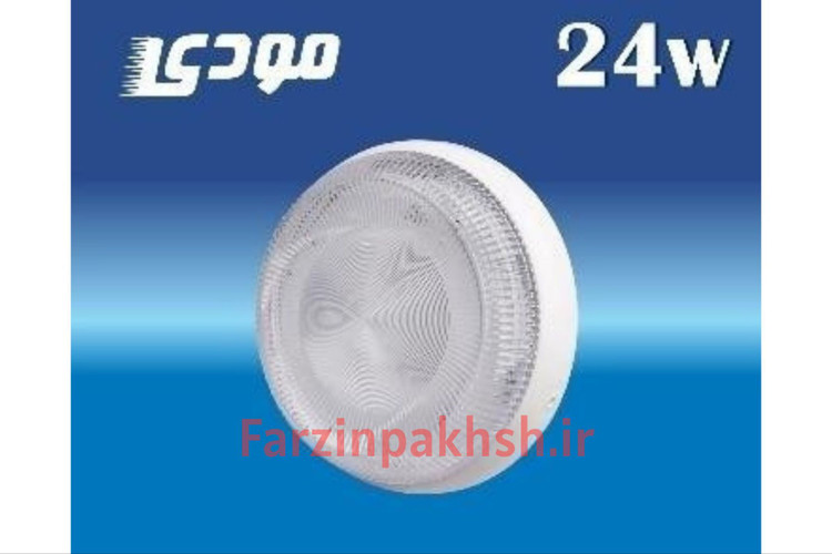 چراغ پنلی شفاف SMD ضد آب 3 بعدی روکار 24 وات گرد مودی مدل IR-MD4524-OVAL
