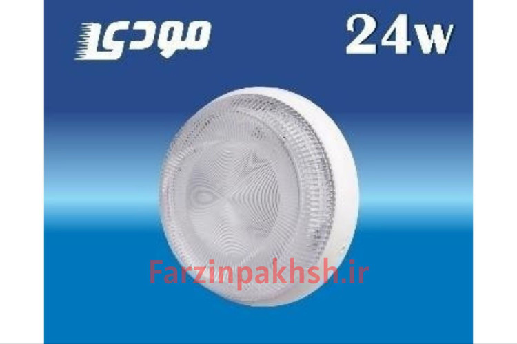 چراغ پنلی شفاف SMD ضد آب 3 بعدی روکار 24 وات گرد مودی مدل IR-MD4524-OVAL