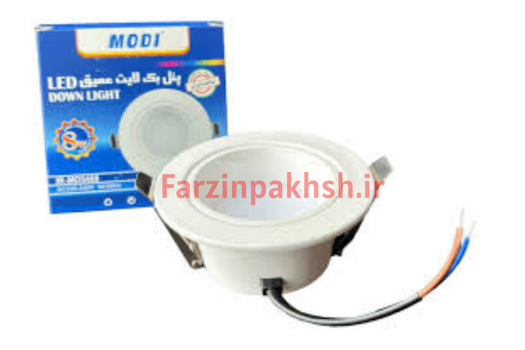 چراغ پنلی بک لایت عمیق 8 وات مودی مدل IR-MD5408
