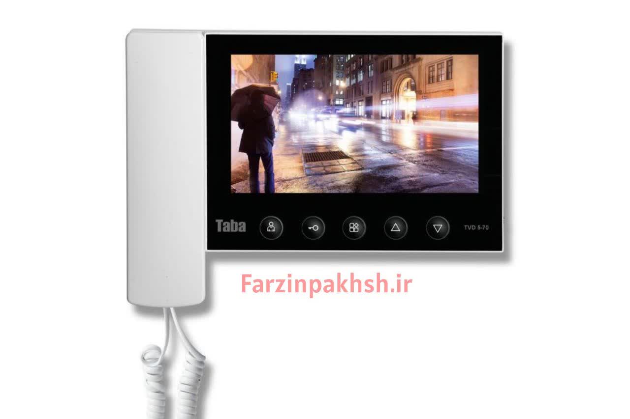 مانیتور آیفون تصویری 7 اینچ بدون حافظه‌ تابا مدل TVD-5-70