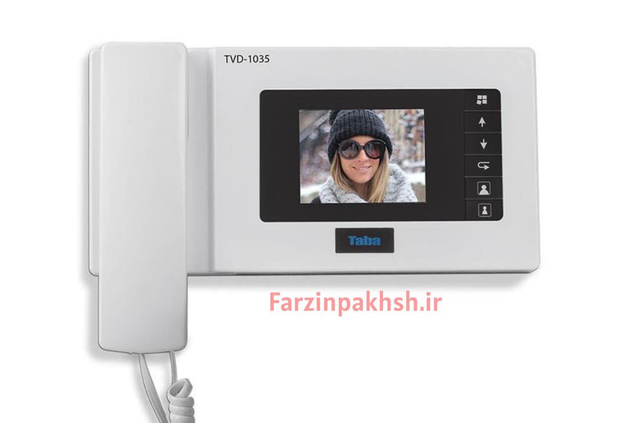 مانیتور آیفون تصویری 4.3 اینچ حافظه‌دار تابا مدل TVD-1035