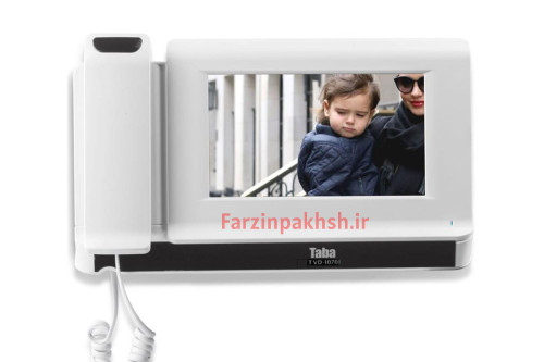 مانیتور آیفون تصویری ۷ اینچ حافظهدار تابا مدل TVD-1070