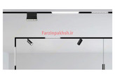 ریل 30 سانتی چراغ مگنتی ویمکس مدل V-M04-M3