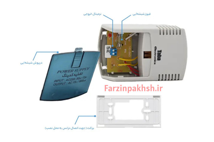 ترانس پنل کدینگ کارتی آیفون تصویری تابا الکترونیک