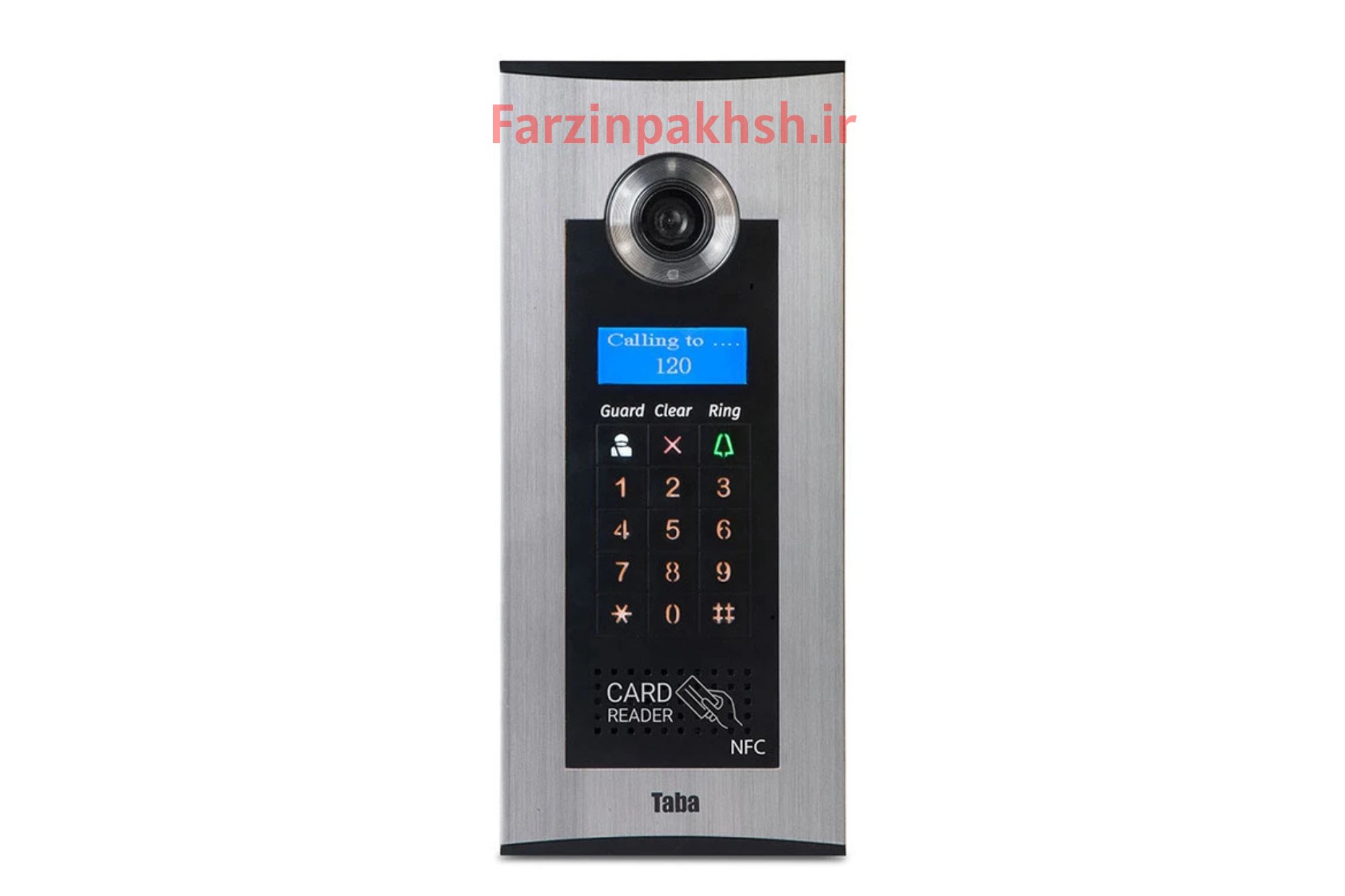 پنل کدینگ کارتی آیفون تصویری تابا الکترونیک مدل TVP-1800
