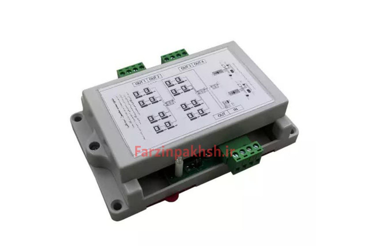 سوویچر ۴ تایی آیفون تصویری تابا الکترونیک