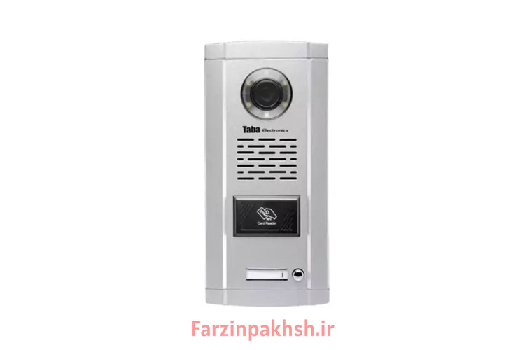 پنل آیفون تصویری کارتی تابا الکترونیک مدل سهند ۱۸۶0cr (تا ۱۴ واحد)
