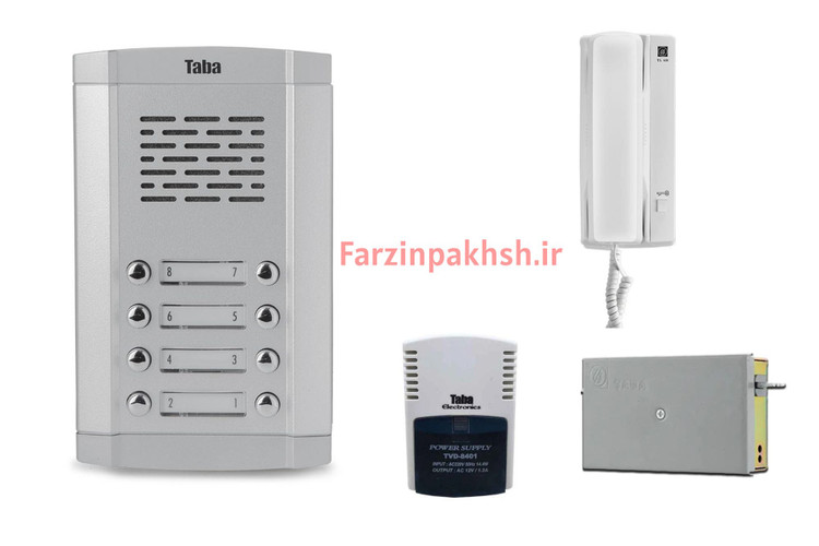 پکیج کامل آیفون صوتی تابا مدل ۶۳۳ ( ۱ تا ۱۴ واحدی)