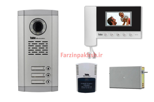 پکیج کامل آیفون تصویری تابا مدل 43_5 ( ۱ تا ۱۴ واحدی)