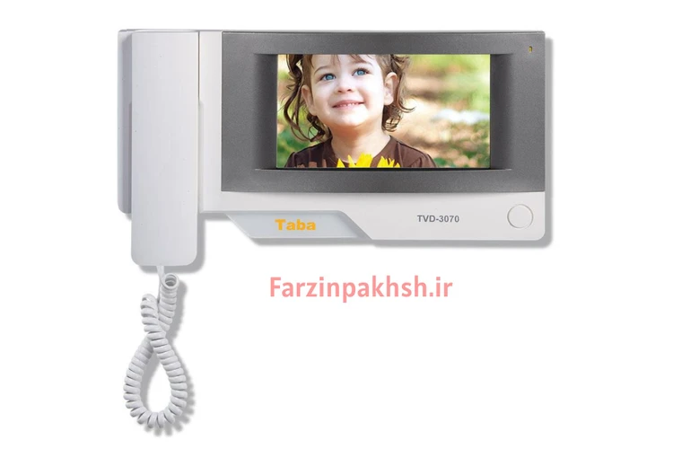 پکیج کامل آیفون تصویری تابا مدل 3070 با پنل کارتخوان ( ۱ تا ۱۴ واحدی)
