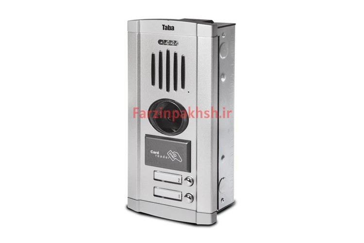 پکیج کامل آیفون تصویری تابا مدل 1035 با پنل کارتخوان ( ۱ تا ۱۴ واحدی)