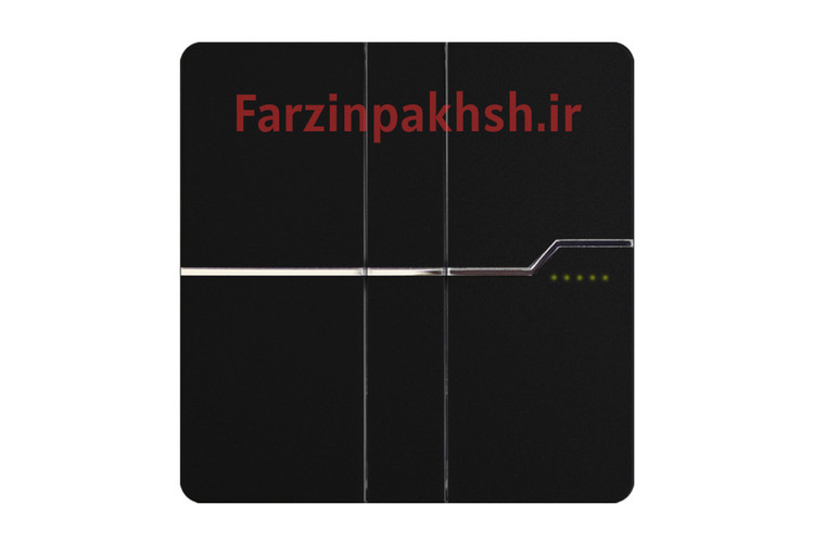 کلید و پریز توکار ویرا مدل T2 مشکی