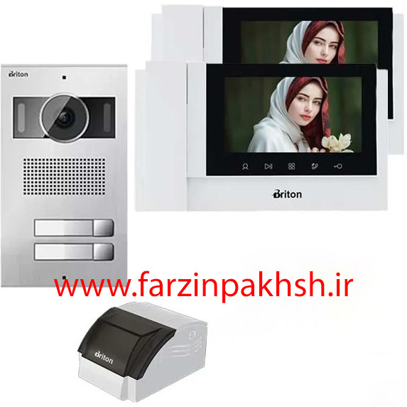 پک کامل آیفون تصویری برایتون مدل 7020– 1 تا 8 واحدی