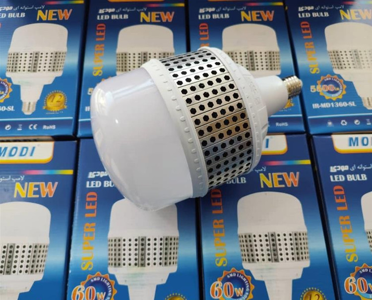 لامپ استوانه ای 60 وات مودی مدل 1360-SL