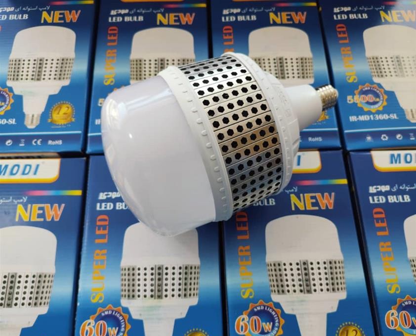 لامپ استوانه ای 60 وات مودی مدل 1360-SL