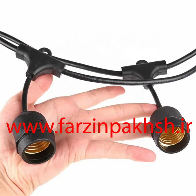 ریسه لامپ 10 سرپیچ 5 متری مدل مودی IR_MD0903